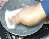 Foto langkah ke 3 dari resep Mille crepes Durian.