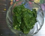 A picture of step 1 of Sprouts corn salad with green chutney.