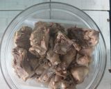 A picture of step 2 of Ginger-Onion chicken.