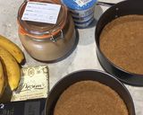 A picture of step 3 of Banoffee Pie.