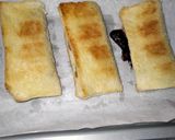 Foto langkah ke 10 dari resep Roti Panggang Isi Pisang Cokelat.