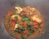 Foto langkah ke 6 dari resep Pelecing ayam daun bayam.