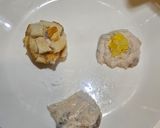 蝦漿兩吃.吐司＆櫛瓜(在冰箱裡謎食#23)的食譜步驟2照片