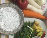 Hình bước làm 1 của món Kim chi cải thảo kiểu Hàn Quốc