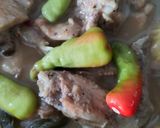 Gambar langkah 10 resipi Ayam Kurma Seekor.