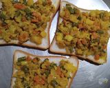 A picture of step 5 of Mix Vegetable Sandwich.