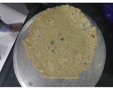 A picture of step 3 of Masale vali Sindhi Koki.