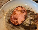 Foto del paso 2 de la receta: Tortitas, jamón, y huevos con el sol arriba