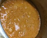 A picture of step 2 of Punjabi Raw Banana Sabzi.