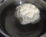 A picture of step 2 of Full cauliflower sabzi.