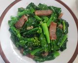 รูปขั้นตอนการทำที่ 3 ของ เบบี้บล็อคโครี่ผัดหมูแดดเดียว