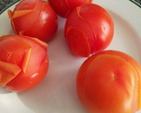 Foto del paso 1 de la receta: Crema de tomate y albahaca