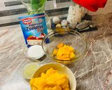 Mangós-mascarpones-túró torta🥭 recept fázis 7 fotója