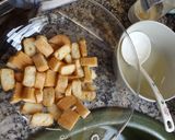 Foto del paso 3 de la receta Postre de melocotones con crema de mascarpone y chocolate apto para diabéticos