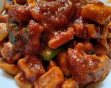 Foto langkah ke 4 dari resep Cumi cumi pedas manis.