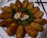 Foto del paso 4 de la receta Croquetas de jamón serrano y queso gorgonzola, sin lactosa