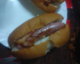 Foto del paso 6 de la receta: Perrito de salchicha fresca envuelta con papas fritas