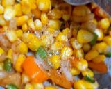 টক ঝাল মিষ্টি কর্ন (tok jhal misti corn recipe in Bengali) রেসিপির ধাপ 4 ছবি