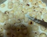 A picture of step 3 of Makhana kheer.