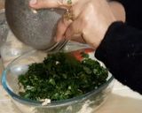 A picture of step 4 of Methi thepla.