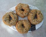 Foto del paso 4 de la receta: Bagels integrales rápidas sin levadura