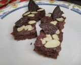 Foto langkah ke 6 dari resep Brownies Chewy Almond Oreo.