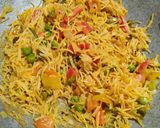 A picture of step 6 of Vermicelli upma.