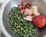 A picture of step 1 of Mix vegetable masala khichdi.
