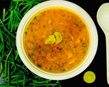A picture of step 3 of Fali Dhokli cluster beans.
