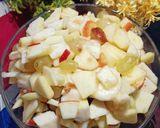 A picture of step 4 of Mix Fruit Chaat 🍊🍎🍋🍓🍌🍑🍇.