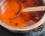 A picture of step 6 of Lotus stem gravy😋😋💐.