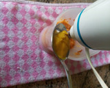 Foto del paso 4 de la receta: Huevos rellenos con hummus de brócoli