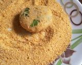 A picture of step 8 of Poha aalu cutlets.