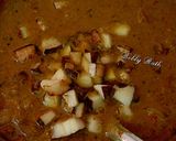 A picture of step 17 of Kerala kadala curry.