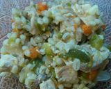 Foto del paso 5 de la receta: Cebada con pollo al natural