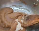 A picture of step 6 of Wheat flour Halwa.