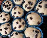 Foto del paso 5 de la receta: 👩🍳Muffins de vainilla y pasas (Receta fácil)