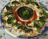 A picture of step 11 of Sooji Rava mixed vegetables dhokla.