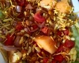 A picture of step 6 of Melon bhel.