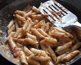 A picture of step 5 of Penne Amritsari.