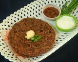 A picture of step 4 of Beetroot paratha.