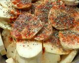 Foto del paso 1 de la receta: Batatas saborizadas al horno 😄