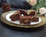 A picture of step 8 of Brownie Cake.