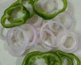 A picture of step 1 of Vegetable rings.