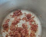 A picture of step 2 of Rajma chawal - traditional method.