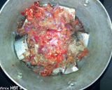 A picture of step 1 of Fish roll.
