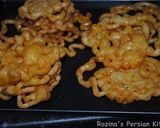 A picture of step 14 of Persian Zulbia, زولبیا (Jalebi).