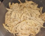 Foto del paso 4 de la receta: Mole con pollo deshebrado
