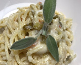 Foto del paso 14 de la receta: Spaghetti con salsa de queso scamorza