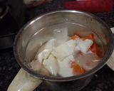 A picture of step 3 of Papaya Milkshake.